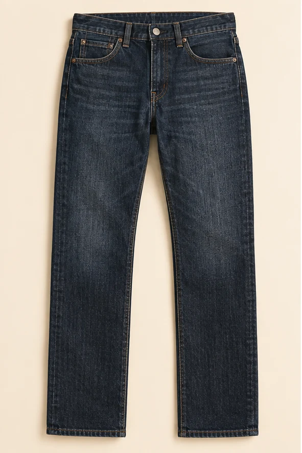 Blue Hour Straight — Blue black, front view