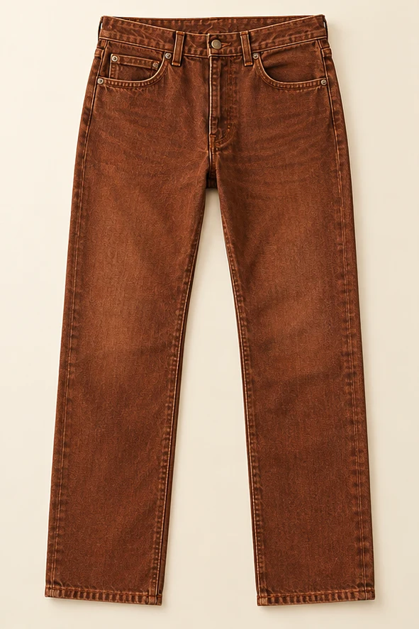 Rust Valley Straight in Rust brown, front view